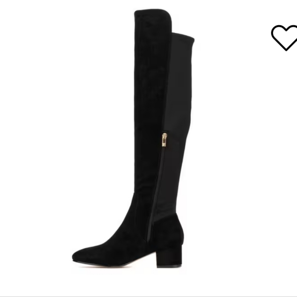 New York & Company Black Knee-High Boots